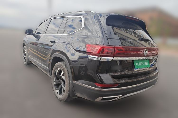 Used Volkswagen Teramont 2021 530 V6 Four-Wheel Drive Prestige Luxury Edition Rear Left 45 Deg