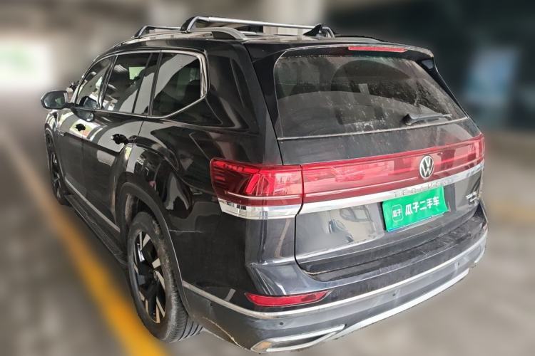 Used Volkswagen Teramont 2021 530 V6 Four-Wheel Drive Prestige Luxury Edition Rear Left 45 Deg