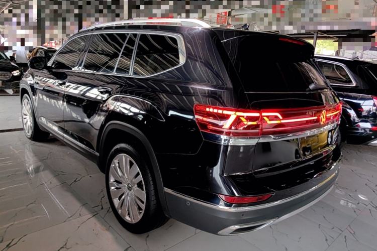 Used Volkswagen Teramont 2021 380TSI Four-Wheel Drive Prestige Flagship Edition Rear Left 45 Deg
