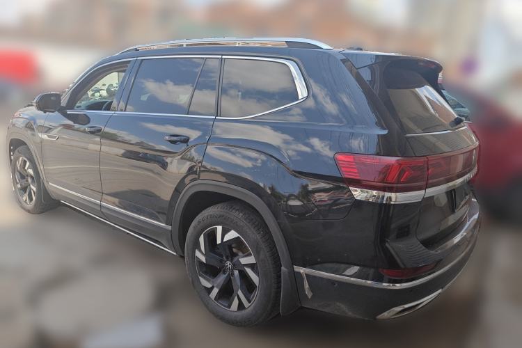 Used Volkswagen Teramont 2021 530 V6 Four-Wheel Drive Prestige Luxury Edition Rear Left 45 Deg