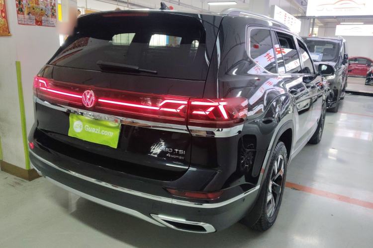 Used Volkswagen Teramont 2021 380TSI Four-Wheel Drive Prestige Luxury Edition Rear Right 45 Deg