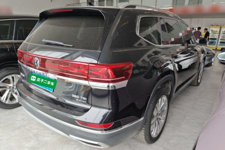 Used Volkswagen Teramont 2021 380TSI Four-Wheel Drive Prestige Flagship Edition Rear Right 45 Deg