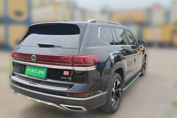 Used Volkswagen Teramont 2021 330TSI Two-Wheel-Drive Prestige Luxury Edition Rear Right 45 Deg