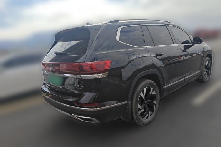 Used Volkswagen Teramont 2021 530 V6 Four-Wheel Drive Prestige Luxury Edition Rear Right 45 Deg