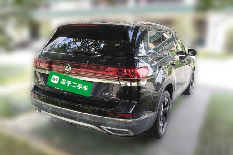 Used Volkswagen Teramont 2021 380TSI Four-Wheel Drive Prestige Luxury Edition Rear Right 45 Deg