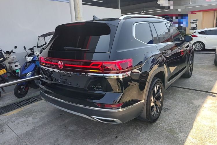 Used Volkswagen Teramont 2021 380TSI Four-Wheel Drive Prestige Luxury Edition Rear Right 45 Deg