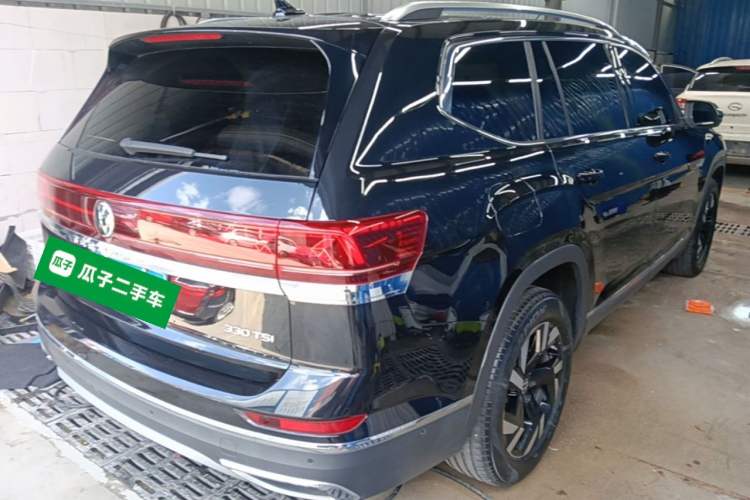 Used Volkswagen Teramont 2021 330TSI Two-Wheel-Drive Prestige Luxury Edition Rear Right 45 Deg