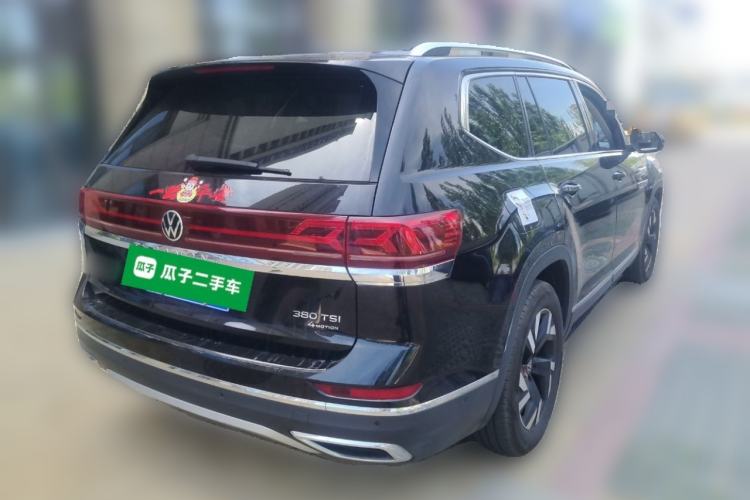 Used Volkswagen Teramont 2021 380TSI Four-Wheel Drive Prestige Luxury Edition Rear Right 45 Deg