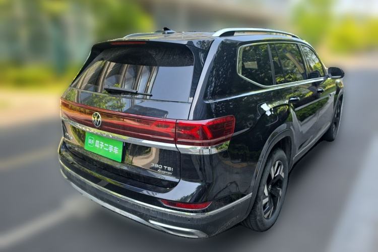 Used Volkswagen Teramont 2021 380TSI Four-Wheel Drive Prestige Luxury Edition Rear Right 45 Deg