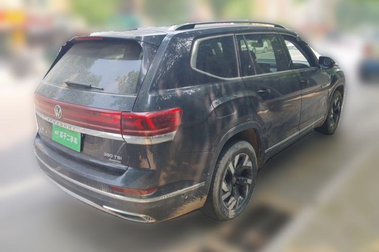 Used Volkswagen Teramont 2021 380TSI Four-Wheel Drive Prestige Luxury Edition Rear Right 45 Deg