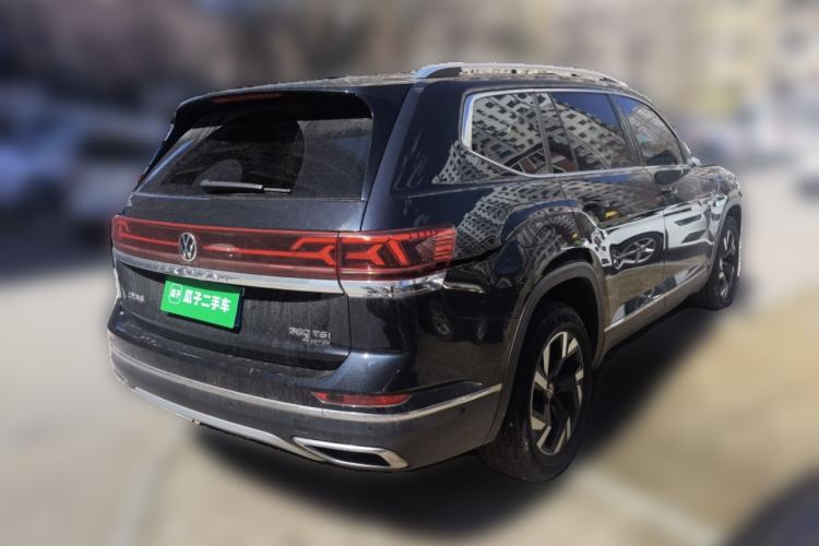 Used Volkswagen Teramont 2021 380TSI Four-Wheel Drive Prestige Luxury Edition Rear Right 45 Deg