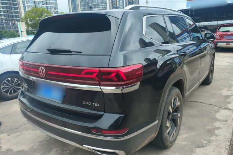 Used Volkswagen Teramont 2021 380TSI Four-Wheel Drive Prestige Luxury Edition Rear Right 45 Deg