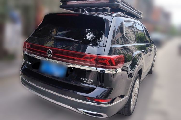 Used Volkswagen Teramont 2021 380TSI Four-Wheel Drive Prestige Luxury Edition Rear Right 45 Deg