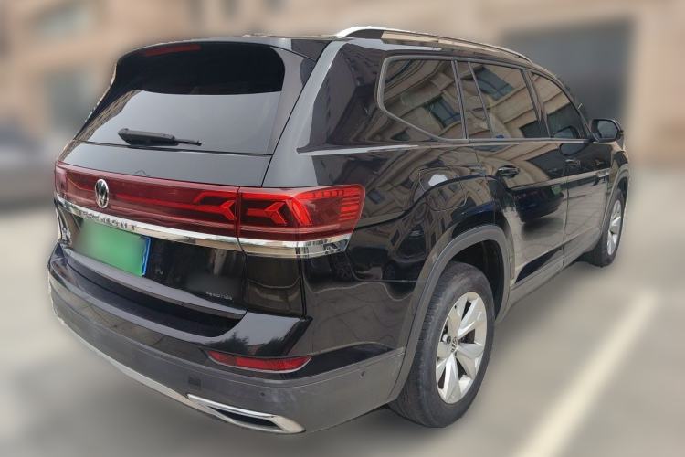 Used Volkswagen Teramont 2021 380TSI Four-Wheel Drive Luxury Edition Rear Right 45 Deg