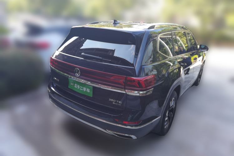 Used Volkswagen Teramont 2021 380TSI Four-Wheel Drive Prestige Luxury Edition Rear Right 45 Deg