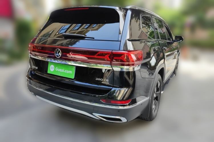 Used Volkswagen Teramont 2021 380TSI Four-Wheel Drive Prestige Luxury Edition Rear Right 45 Deg