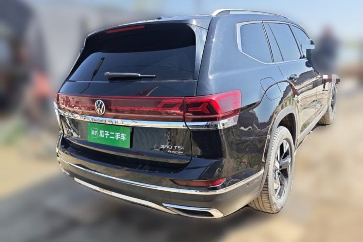 Used Volkswagen Teramont 2021 380TSI Four-Wheel Drive Prestige Luxury Edition Rear Right 45 Deg
