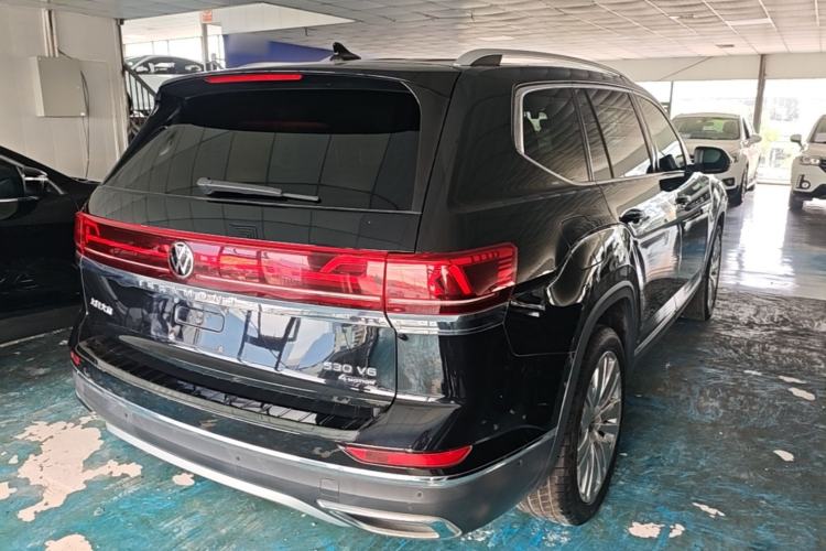 Used Volkswagen Teramont 2021 530 V6 All-Wheel Drive Prestige Flagship Edition Rear Right 45 Deg