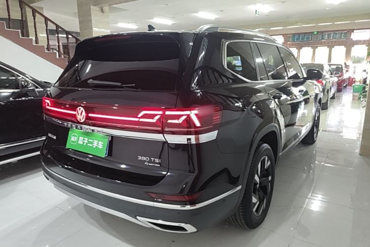 Used Volkswagen Teramont 2021 380TSI Four-Wheel Drive Prestige Luxury Edition Rear Right 45 Deg