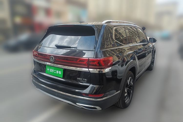 Used Volkswagen Teramont 2021 380TSI Four-Wheel Drive Prestige Luxury Edition Rear Right 45 Deg