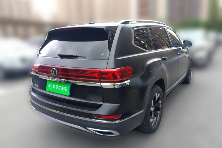 Used Volkswagen Teramont 2021 380TSI Four-Wheel Drive Prestige Luxury Edition Rear Right 45 Deg