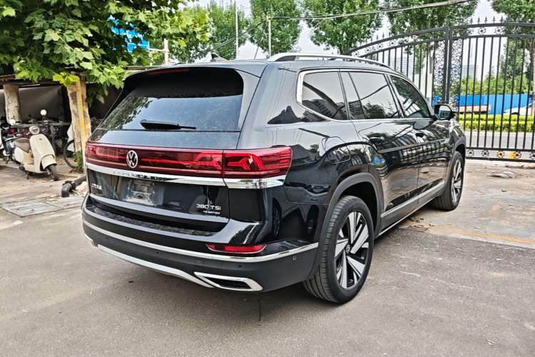 Used Volkswagen Teramont 2021 380TSI Four-Wheel Drive Prestige Luxury Edition Rear Right 45 Deg