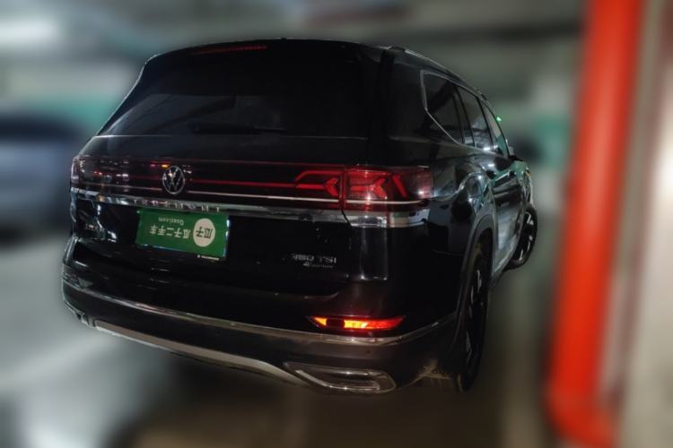 Used Volkswagen Teramont 2021 330TSI Two-Wheel-Drive Prestige Luxury Edition Rear Right 45 Deg