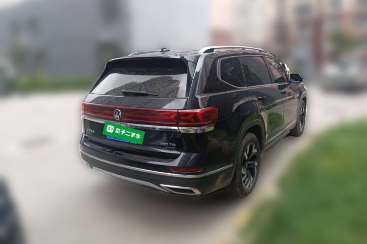 Used Volkswagen Teramont 2021 380TSI Four-Wheel Drive Prestige Luxury Edition Rear Right 45 Deg