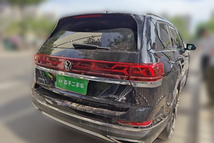 Used Volkswagen Teramont 2021 330TSI Two-Wheel-Drive Prestige Luxury Edition Rear Right 45 Deg