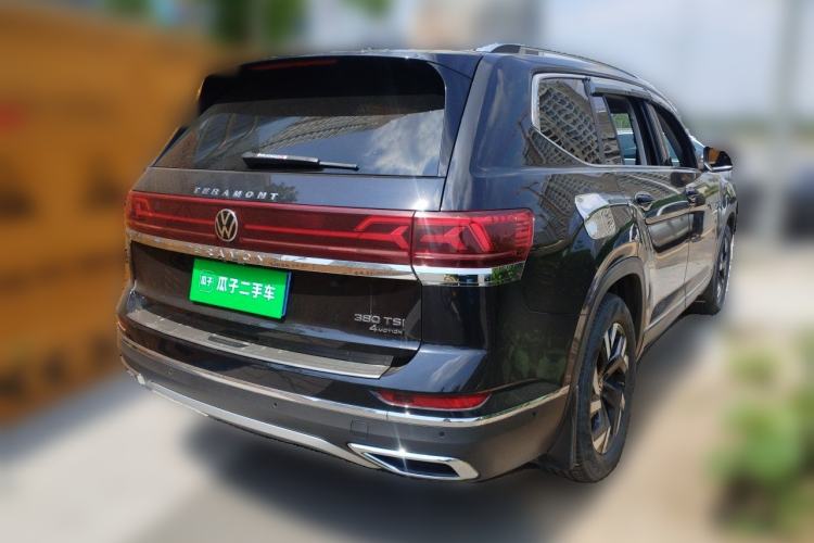Used Volkswagen Teramont 2021 380TSI Four-Wheel Drive Prestige Luxury Edition Rear Right 45 Deg
