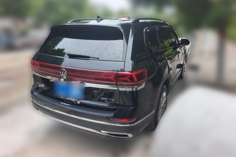 Used Volkswagen Teramont 2021 380TSI Four-Wheel Drive Prestige Flagship Edition Rear Right 45 Deg