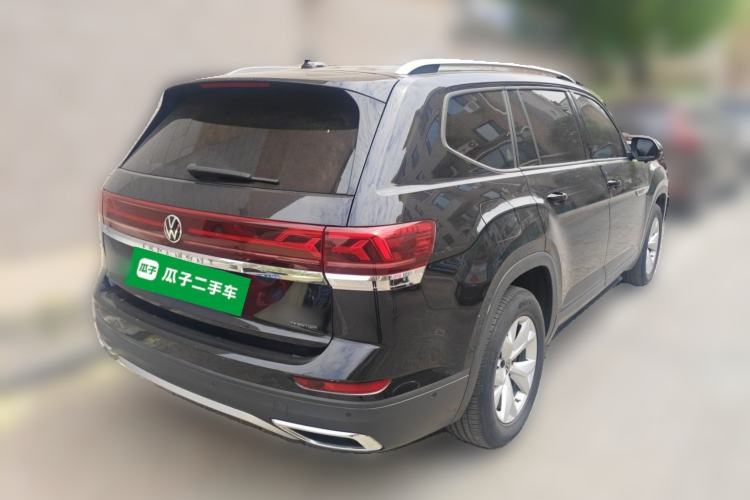 Used Volkswagen Teramont 2021 380TSI Four-Wheel Drive Luxury Edition Rear Right 45 Deg