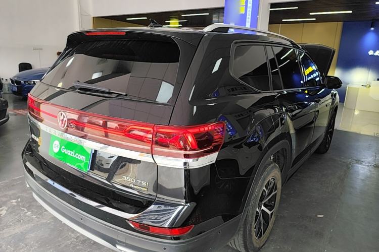 Used Volkswagen Teramont 2021 380TSI Four-Wheel Drive Luxury Edition Rear Right 45 Deg
