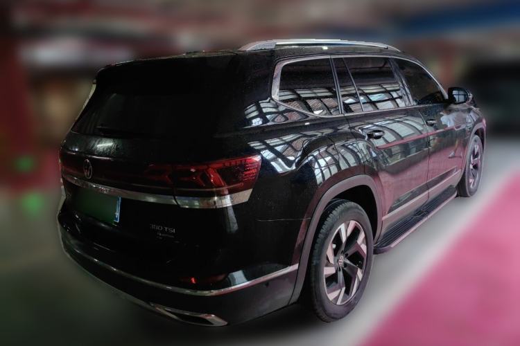 Used Volkswagen Teramont 2021 380TSI Four-Wheel Drive Prestige Luxury Edition Rear Right 45 Deg