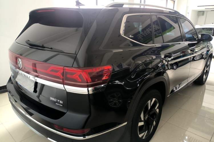 Used Volkswagen Teramont 2021 380TSI Four-Wheel Drive Prestige Luxury Edition Rear Right 45 Deg