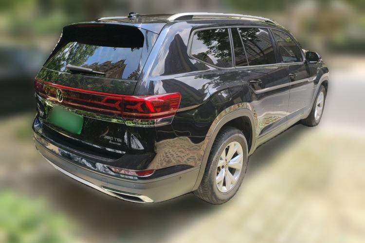 Used Volkswagen Teramont 2021 380TSI Four-Wheel Drive Luxury Edition Rear Right 45 Deg