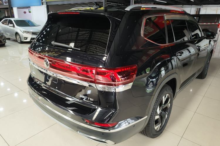 Used Volkswagen Teramont 2021 380TSI Four-Wheel Drive Prestige Luxury Edition Rear Right 45 Deg