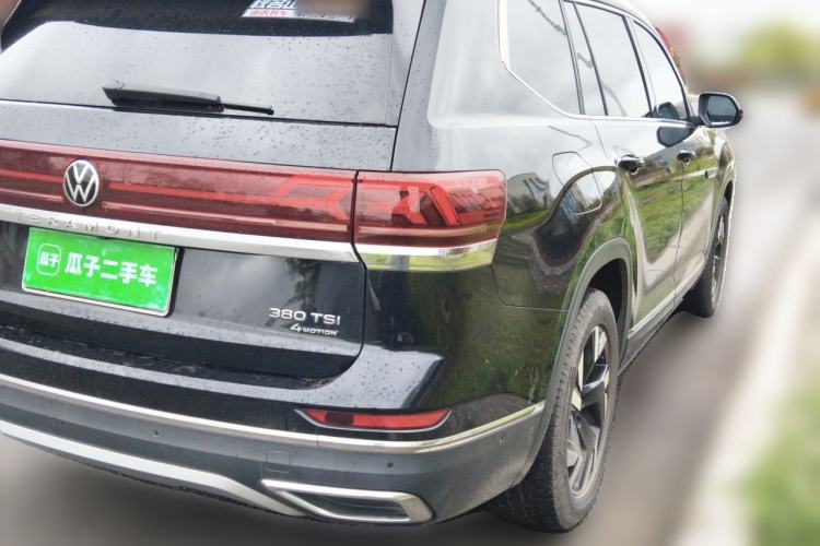 Used Volkswagen Teramont 2021 380TSI Four-Wheel Drive Prestige Luxury Edition Rear Right 45 Deg