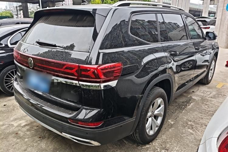 Used Volkswagen Teramont 2021 380TSI Four-Wheel Drive Luxury Edition Rear Right 45 Deg