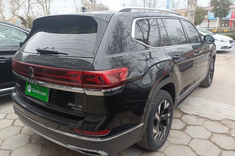 Used Volkswagen Teramont 2021 380TSI Four-Wheel Drive Prestige Luxury Edition Rear Right 45 Deg