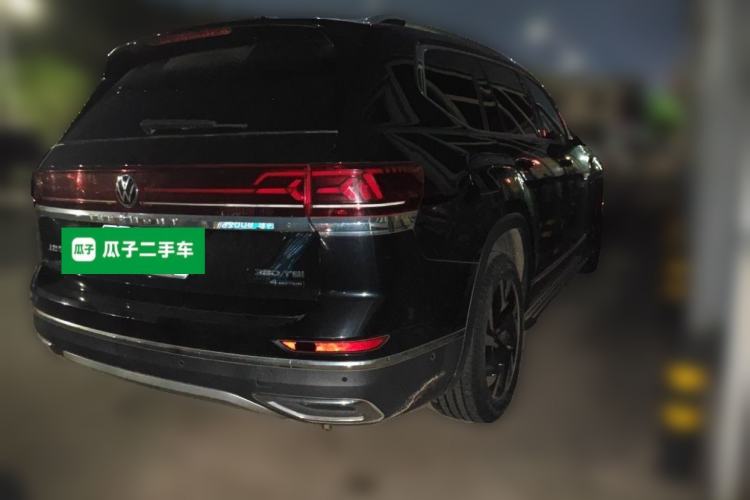Used Volkswagen Teramont 2021 380TSI Four-Wheel Drive Prestige Luxury Edition Rear Right 45 Deg