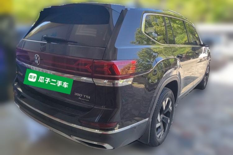 Used Volkswagen Teramont 2021 380TSI Four-Wheel Drive Prestige Luxury Edition Rear Right 45 Deg