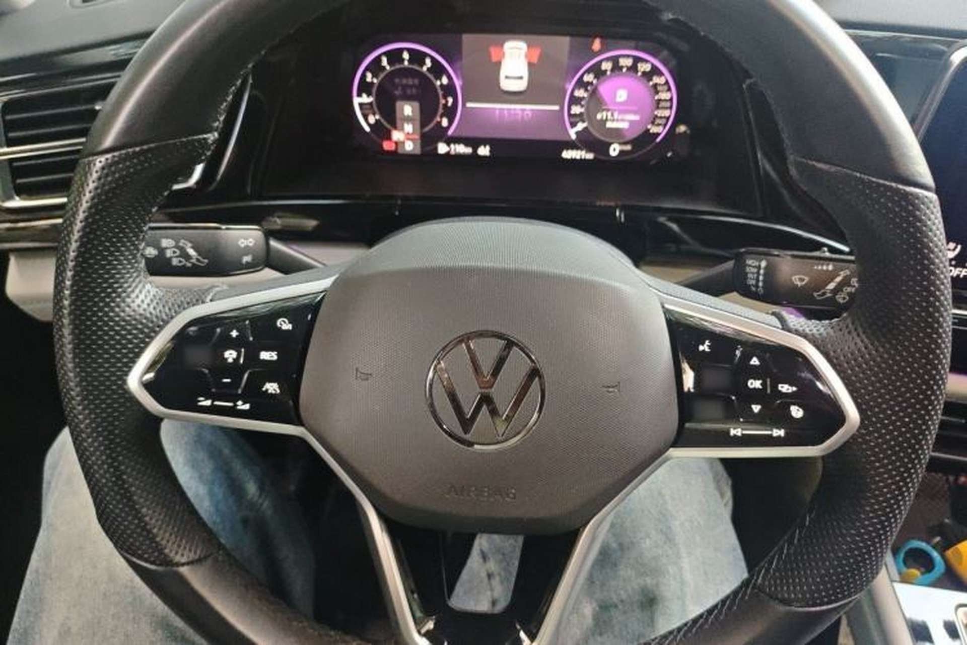 Used Volkswagen Teramont 2021 380TSI Four-Wheel Drive Prestige Flagship Edition Steering Wheel