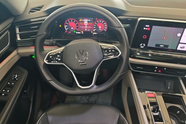 Used Volkswagen Teramont 2021 530 V6 Four-Wheel Drive Prestige Luxury Edition Steering Wheel