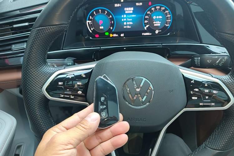 Used Volkswagen Teramont 2021 380TSI Four-Wheel Drive Prestige Luxury Edition Vehicle Key