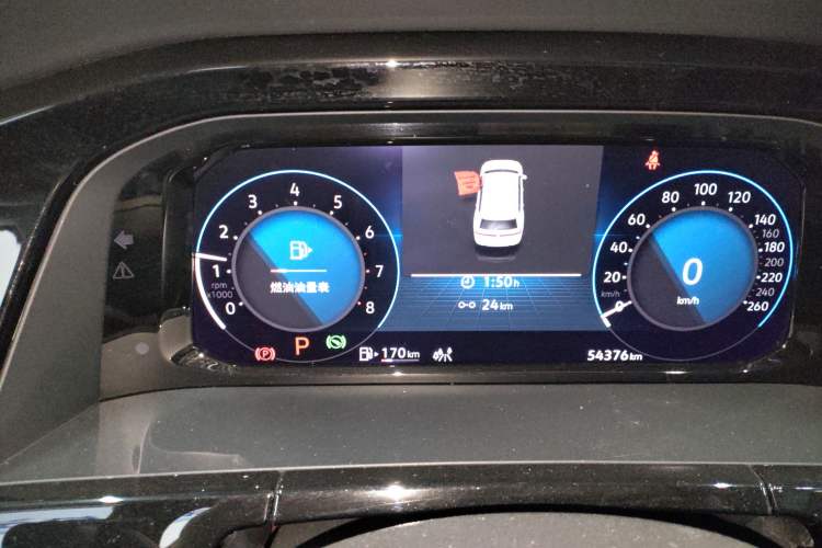 Used Volkswagen Teramont 2021 380TSI Four-Wheel Drive Prestige Luxury Edition Instrument Cluster