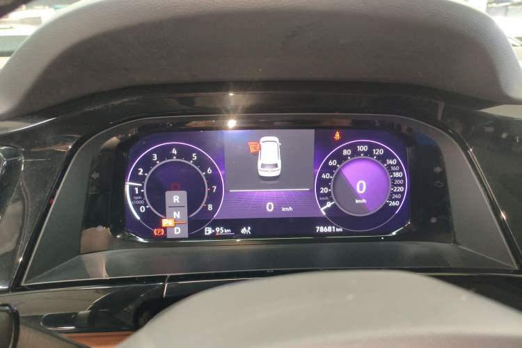 Used Volkswagen Teramont 2021 380TSI Four-Wheel Drive Prestige Luxury Edition Instrument Cluster