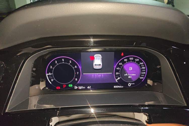 Used Volkswagen Teramont 2021 380TSI Four-Wheel Drive Prestige Luxury Edition Instrument Cluster
