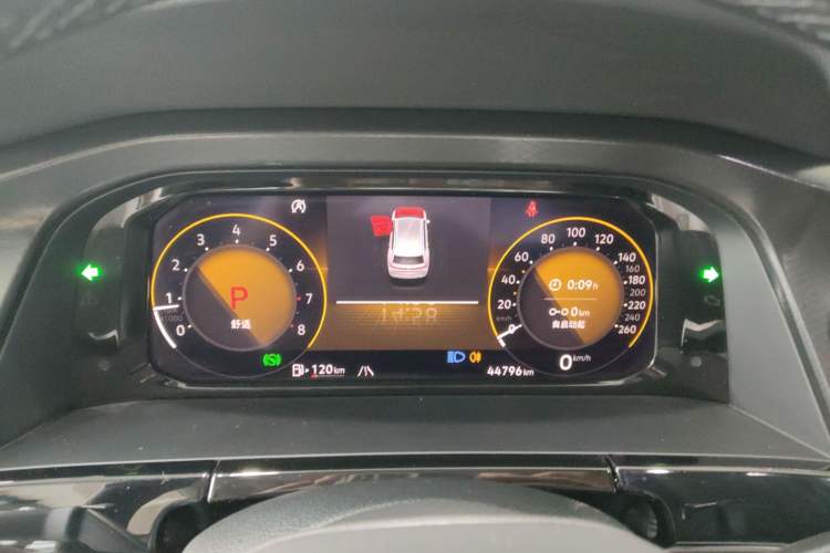 Used Volkswagen Teramont 2021 380TSI Four-Wheel Drive Luxury Edition Instrument Cluster