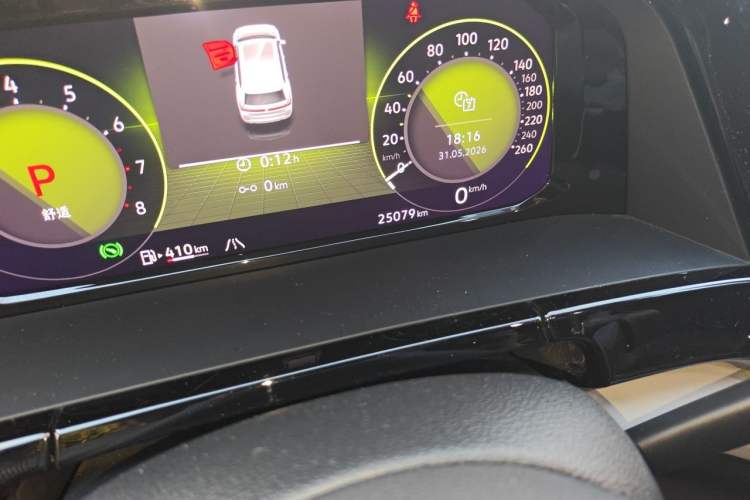 Used Volkswagen Teramont 2021 380TSI Four-Wheel Drive Prestige Luxury Edition Odometer Close Up